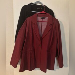 DG2 by Diane Gilman denim blazers, size P1X